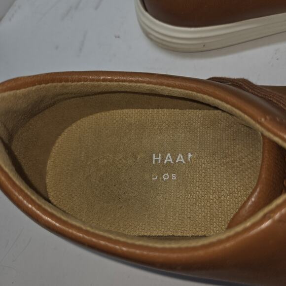 Cole Haan Grand Mens Shoes Grand Crosscourt Sneaker Tan Leather Oxford C26521 10 main image 11